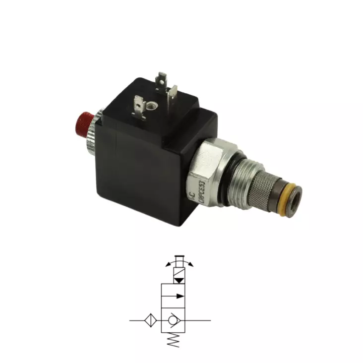 MAGNET SPOLE 2/2 NC 24 VDC - Riktningsventilpatroner - 57770 - 1