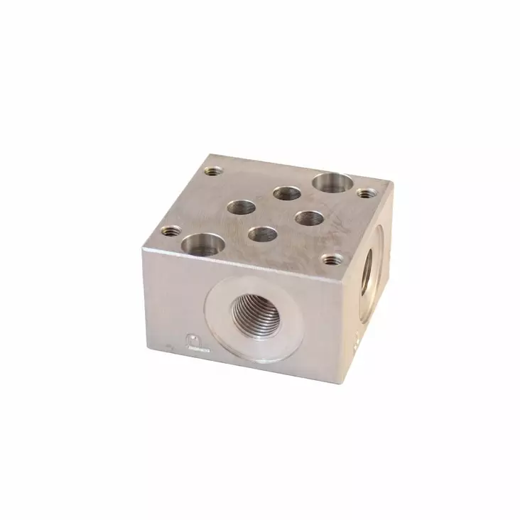 POHJALAATTA CETOP 3 / NS6, ALUMIINI, SIVULIITÄNNÄT 1/4" - Asennuslaatat - 72630 - 1