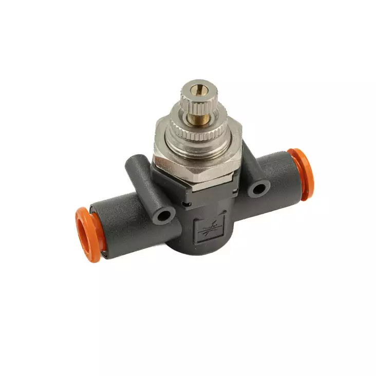 FLOW CONTROL VALVE 8MM METALWORK - Pneumatic Valves Mechanical Control - 62300 - 1