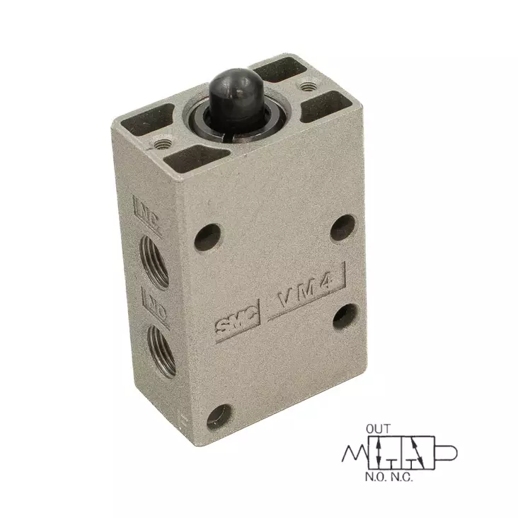 MEKAANISESTI OHJATTU VENTTIILI 3/2 NC G1/8" - 3/2 Venttiilit - 58850 - 1