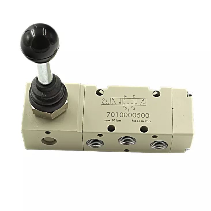 TRYCKLUFTSVENTIL 5/3 CC VIPP/LÅSA 1/8" - 5/3 Ventiler - 46831 - 1