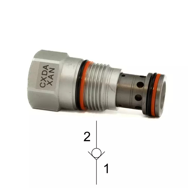 CHECK VALVE 80L/MIN 0,3 BAR T-13A - Check and Lock Valve Cartridges - 62411 - 1