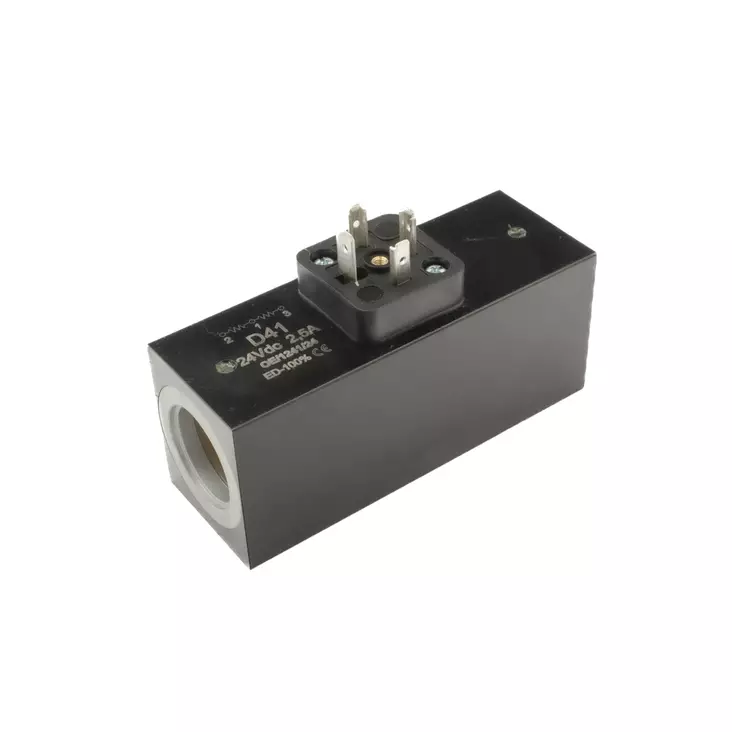 SPOLE D41 24VDC Q45 VENTIL - Magnetspolar och kontakter - 65291 - 1