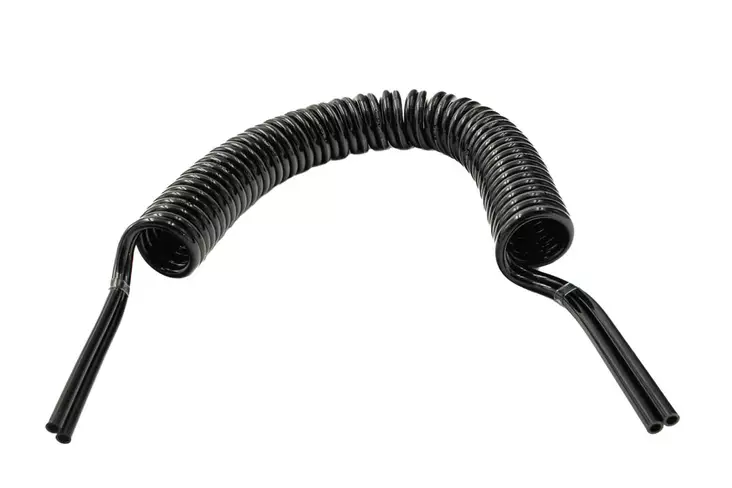 POLYURETHANE COIL TUBING, BLACK (6MM/4MM) - Compressed Air Spirals - 50711 - 1