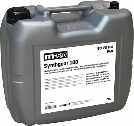 HELT SYNTETISK INDUSTRIVÄXELLÅDSOLJA 100 20L - Transmissionsoljor - 102302 - 1