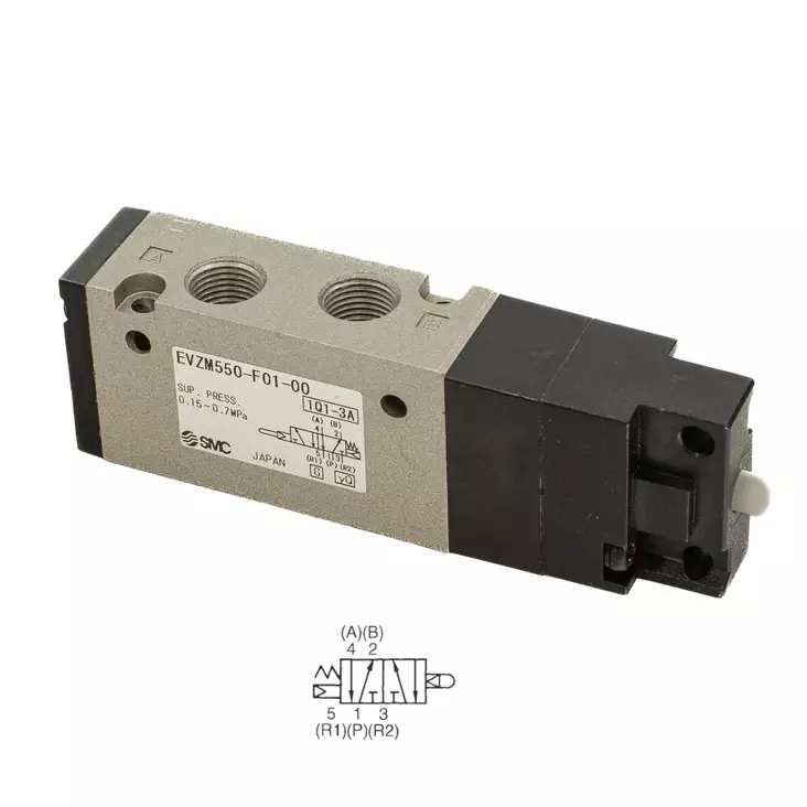 MECHANICAL VALVE 5/2 G1/8" - 5/2 Valves - 50762 - 1