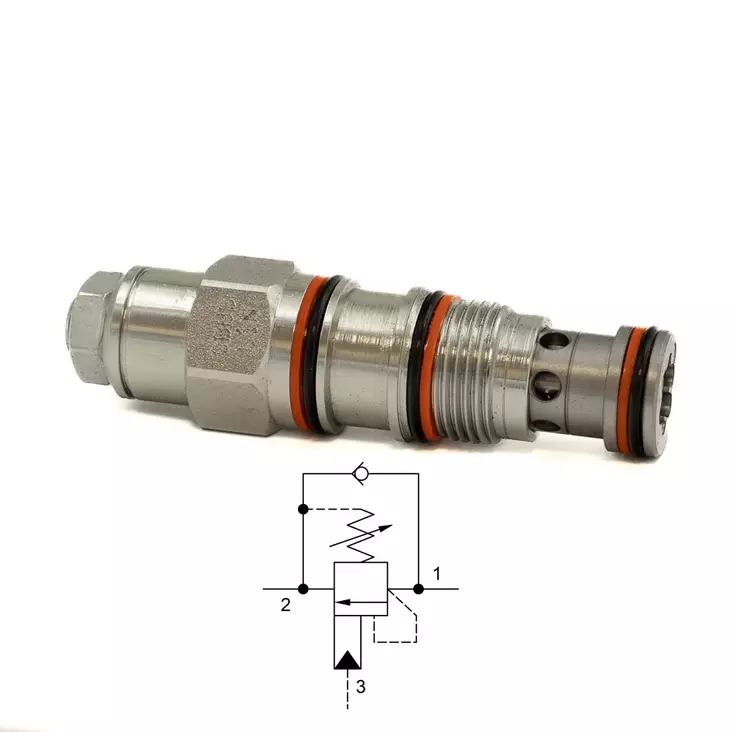 LASTHÅLLNINGSVENTIL T-11A 28-105 BAR 3:1 (1,7 BAR) - Lasthållningspatroner - 75672 - 1