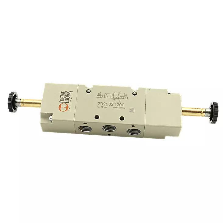 TRYCKLUFTSVENTIL 5/2 SOL/SOL 1/4" - 5/2 Ventiler - 63162 - 1