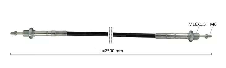 CABLE L=2500 - Valve Control Cables - 51932 - 1