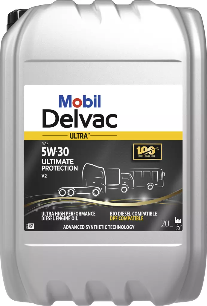 MOBIL SYNTHETIC DIESEL ENGINE OIL 5W-30 20L 157419 - Motor Oils - 100742 - 1