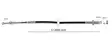 NF CABLE L=2000 - Valve Control Cables - 75653 - 1