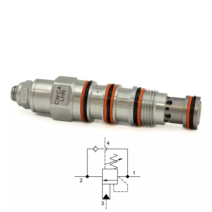 KUORMANLASKUPATRUUNA T-21A 70-280 BAR 3:1 - Kuormanlaskupatruunat - 59923 - 1