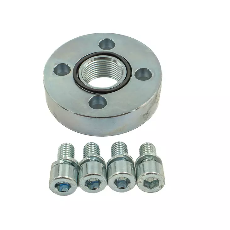 ELBOW CONNECTOR 3/8 STRAIGHT INT.THR FE - Hydraulic Pump Accessories - 43393 - 1