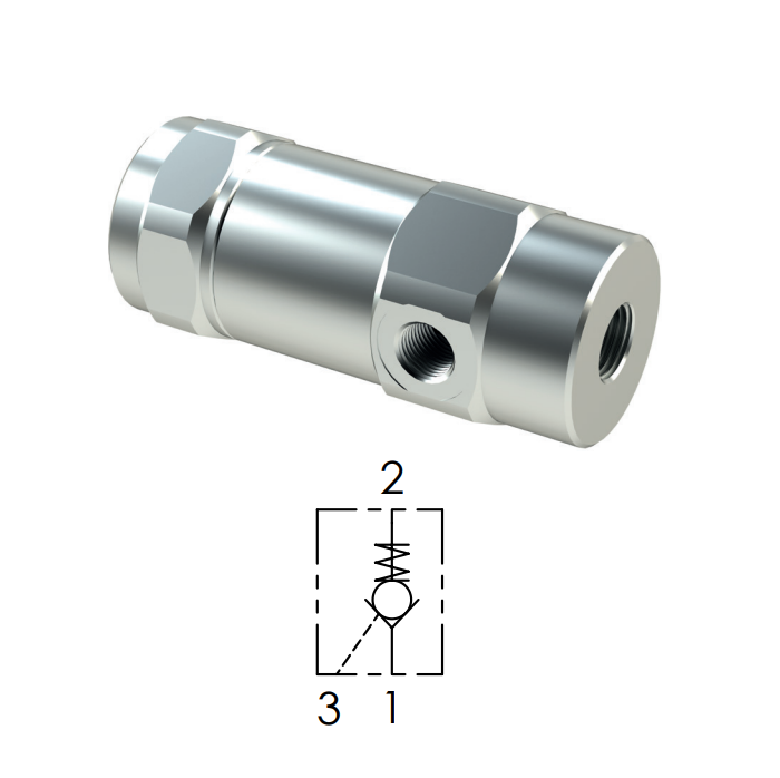 LUKKOVENTTIILI 1-PUOLINEN - Lukkoventtiilit - 87533 - 1