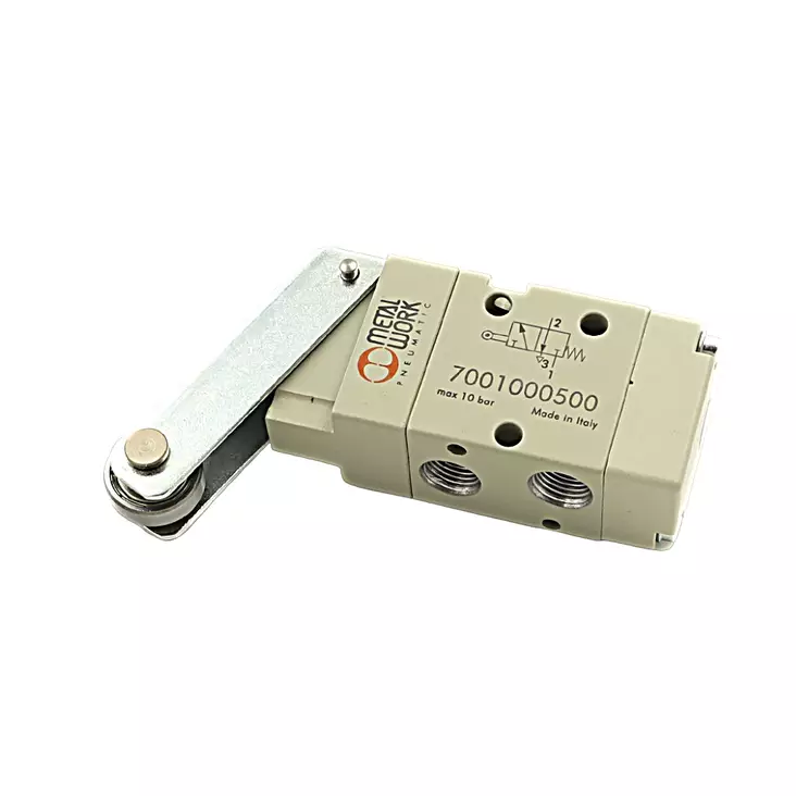 PAINEILMAVENTTIILI. 3/2 NC RULLA/JOUSI 1/8" - 3/2 Venttiilit - 43723 - 1