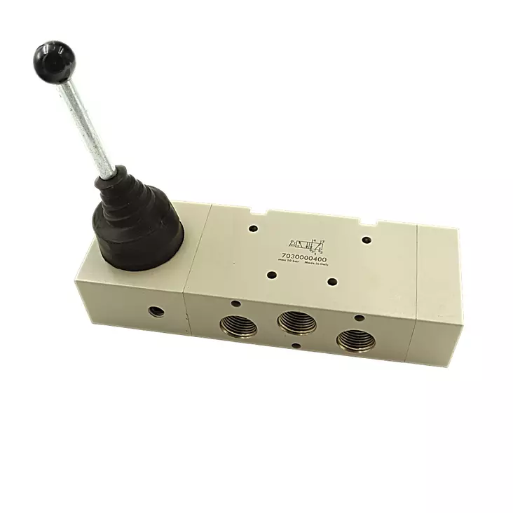 TYRYCKLUFTSVENTIL 5/2 VIPP/FJÄDER R1/2" - 5/2 Ventiler - 48093 - 1