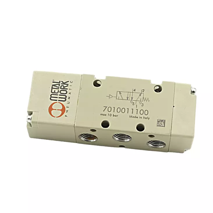 PNEUMATIC CONTROL VALVE 5/2 PNEUMATIC/SPRING R1/8" - 5/2 Valves - 64013 - 1