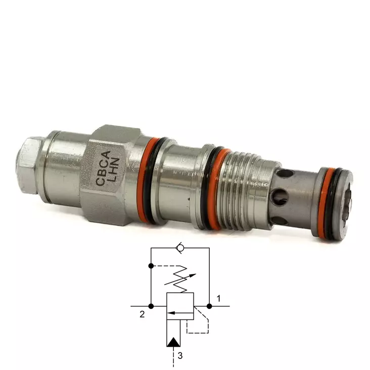 LASTHÅLLNINGSVENTIL T-11A 70-280 BAR 3:1 (1,7 BAR) - Lasthållningspatroner - 51515 - 1
