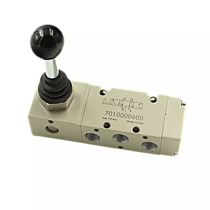 MANUAL VALVE 5/3 OC LEVER/LOCK 1/8" - 5/3 Valves - 46825 - 1