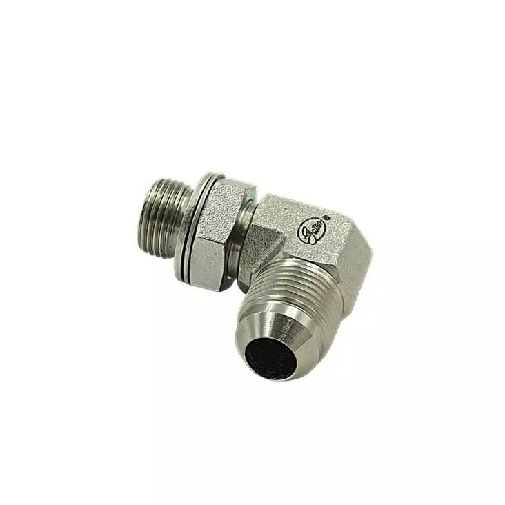 ADJUSTABLE STUD ELBOW 90-deg BSP/JIC - JIC Hydraulic Fittings - 88305 - 1