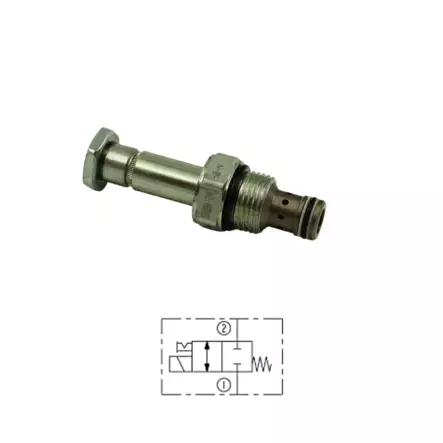 2-WAY CARTRIDGE VALVE, NC - Directional Valve Cartridges - 55806 - 1