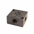 MONT.PLATTA STÅL 1/2 SIDOANSL. - Ventilblock - 57436 - 1