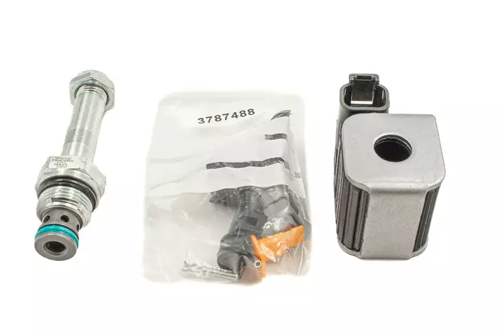 BY-PASS + COIL 24V (DEUTSCH) - Spare Parts for Piston Pumps - 63886 - 1