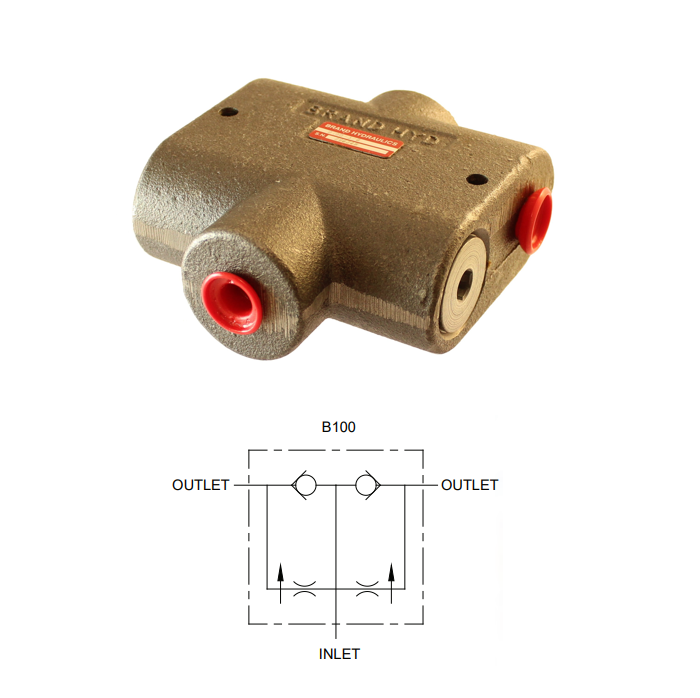 FLOW DIVIDER - Flow Control Valves - 87686 - 1