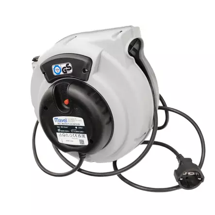 HOSE REEL FOR ELECTRICITY 3X1,5 15M - Letkukelat ja sähkökaapelikelat - 92807 - 1