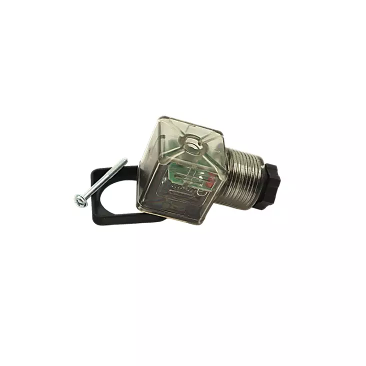 DIN-PLUG WITH LED/DIODES 11-32 V - Valve Connectors - 47627 - 1