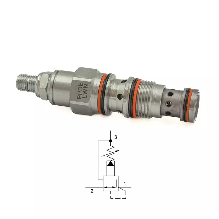 PRESSURE REDUCING VALVE 10,5-315 BAR T-11A - Pressure Reducing Cartridges - 65447 - 1