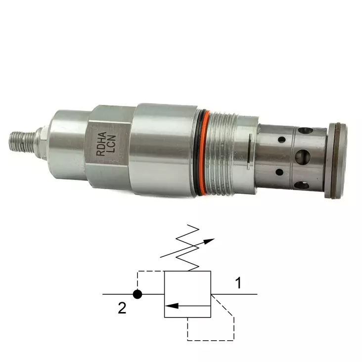 PAINEENRAJOITUS T-16A 70-420 BAR 380 L/MIN (SOPIVAT PESÄT ICX/S TAI IMX/S) - Paineenrajoituspatruunat - 69437 - 1
