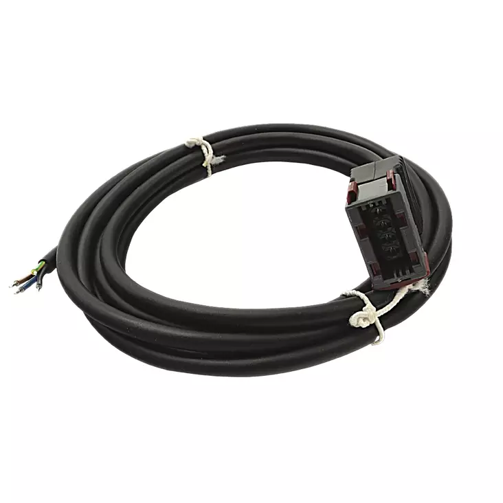 CONNECTOR CABLE AMP-JR 4-NAP 3M PUR - Valve Connectors - 52447 - 1