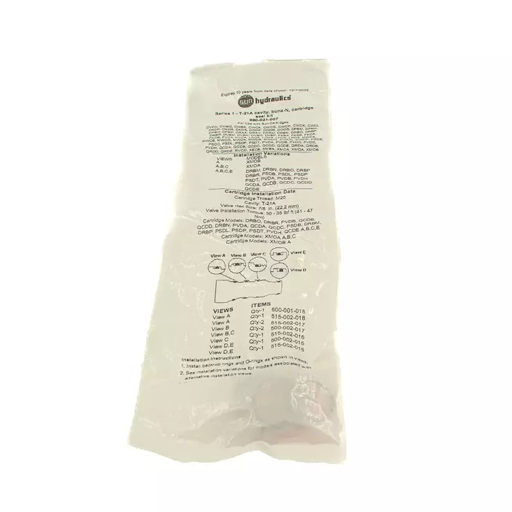 GASKET SET SUN T-21A - Cartridge Valves - 88697 - 1