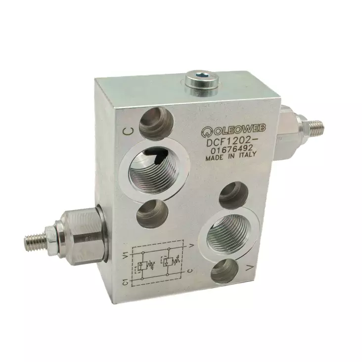 DUBBELTRYCKBEG. MP, MR, MH 210BAR - Orbitmotor utrustning - 95037 - 1