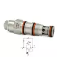 COUNTERBALANCE VALVE T-11A 140-350 BAR 4,5:1 - Counterbalance Cartridges - 58128 - 1