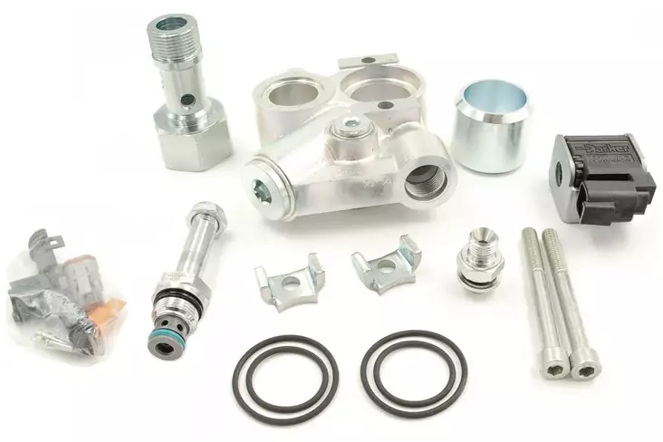 VAPAAKIERTOVENTTIILI PARKER F1-25/61 - Kiinteätilavuuksiset mäntäpumput - 63128 - 1