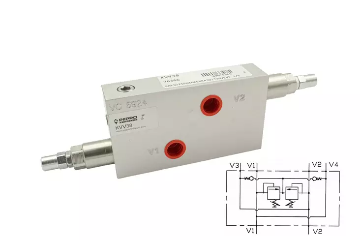 KAKSOISPAINEENRAJOITUSVENTTIILI R3/8" - Paineenrajoitusventtiilit - 103088 - 1