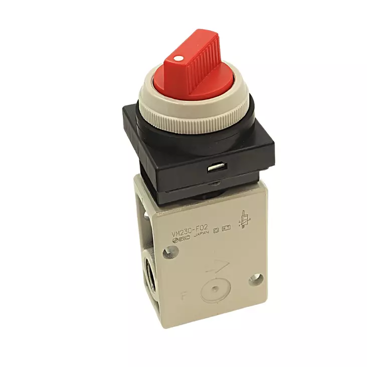 MEKANISK MANUELL VENTIL 3/2 NC G1/4" - 3/2 Ventiler - 56058 - 1