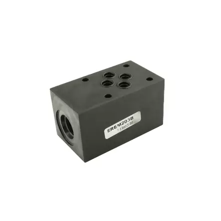 PATROONBLOCK B-T 2-VÄG CETOP 3, C08-2 - Patronventilblock - 100419 - 1