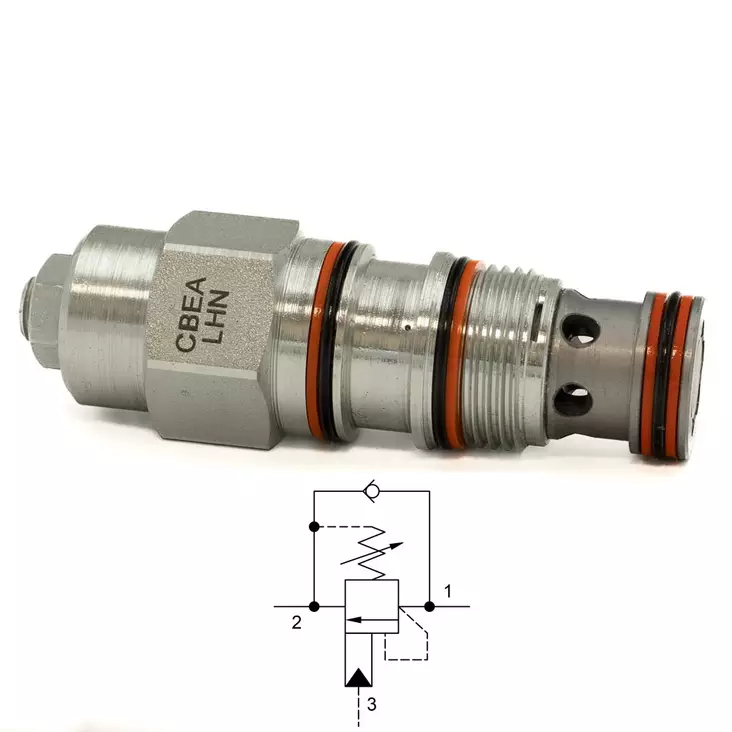 LASTHÅLLNINGSVENTIL T-2A 70-280 BAR 3:1 - Lasthållningspatroner - 55339 - 1