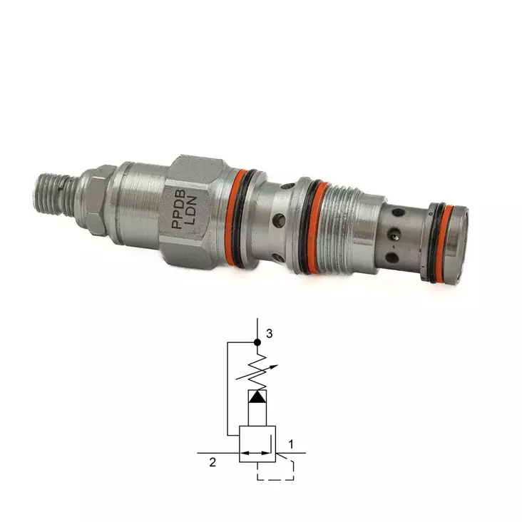 TRYCKREDUCERINGSVENTIL 1,7-55 BAR T-11A - Tryckreduceringspatroner - 59199 - 1