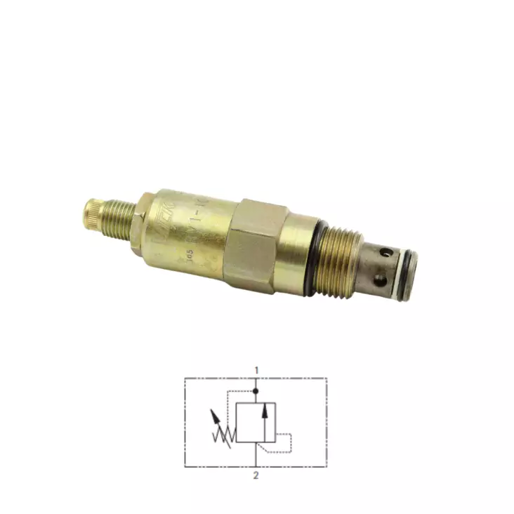 TRYCKBEGRÄNSNINGSVENTIL 17-124 BAR - Tryckbegränsningspatroner - 47729 - 1