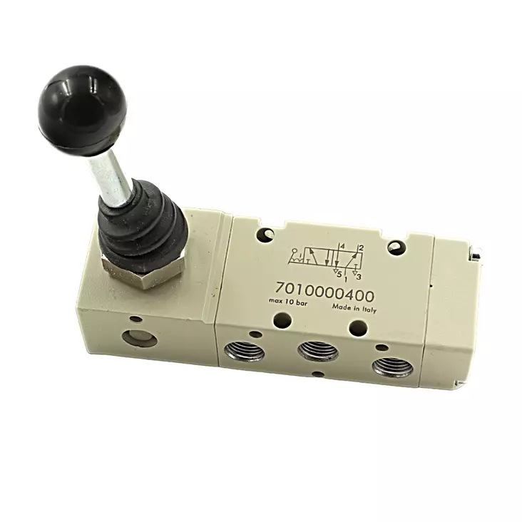 MANUAL VALVE 5/2 LEVER/LOCK 1/8" - 5/2 Valves - 46809 - 1