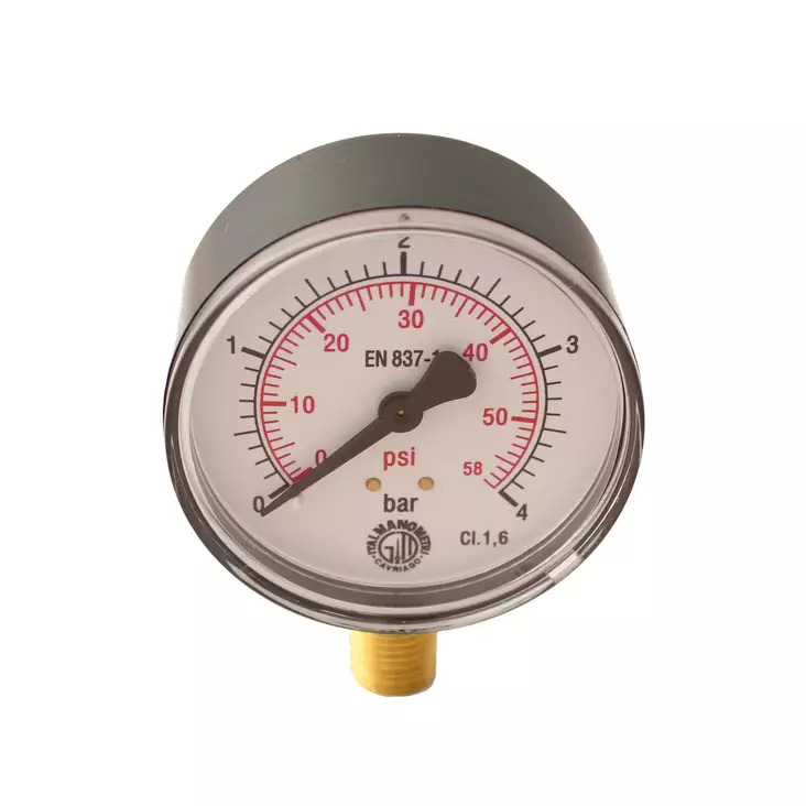 PAINEMITTARI 63 MM MUOVI, 1/4" ALALIITÄNTÄ - Painemittarit - 87249 - 1