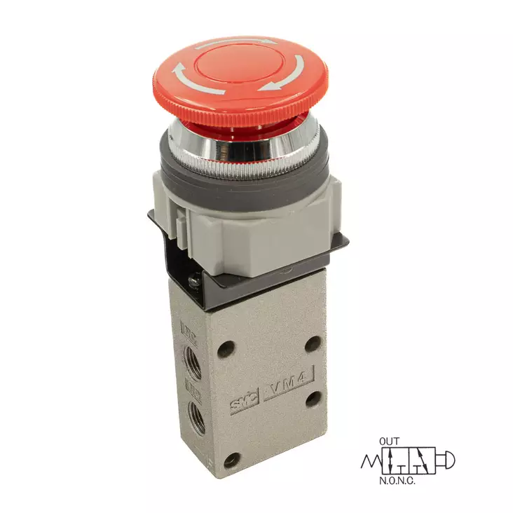 MEKAANISESTI OHJATTU VENTTIILI 3/2 G1/8" - 3/2 Venttiilit - 85389 - 1