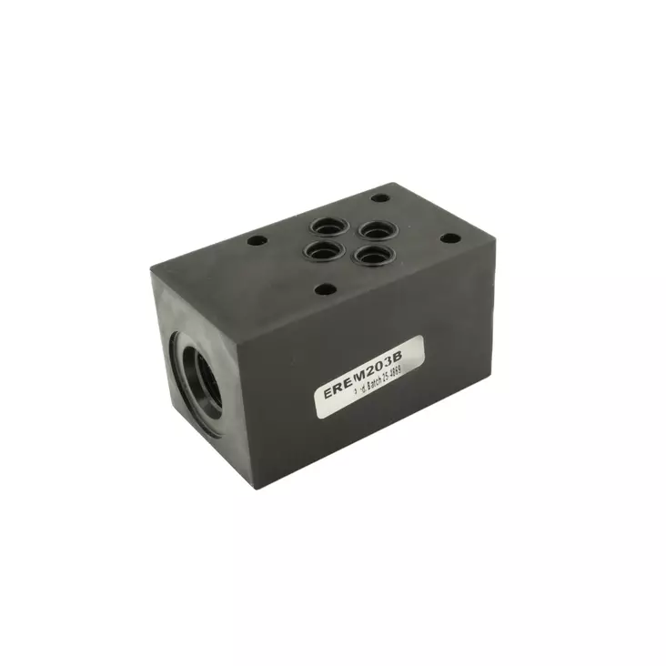 PATROONBLOCK B-T 2-VÄG CETOP 3, C08-2 - Patronventilblock - 100419 - 1